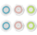 Facial Cleansing Brush Head Replacements Compatible with Clarisonic Mia 1, Mia 2, Mia Fit, Alpha Fit, Smart Profile Uplift, Deep Pore Face Brush Head Replacement Cleaning Tool(Mutil Color)