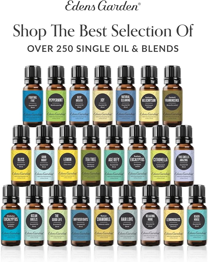 Edens Garden Cherry Blossom Essential Oil Blend – 100% Pure Premium Grade, Skin Safe, Synthetic-Free & Natural, Undiluted for Candle, Soap Making & Clean Diffuser Use 10 ml (.33 fl oz)