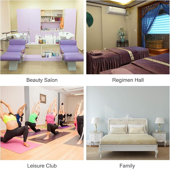 Natural Jades Tourmaline Heating Sleeves Desing Portable Sauna Blanket for Home, Portable Design, Relaxation and Detox Remote Control