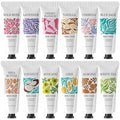 12 Pack Hand Cream Set for Dry Hands, Mothers Day Gifts for Mom, Hand Lotion Travel Size Hand Cream Bulk Gifts for Women, Teacher Appreciation Gifts, Nurses Week Gifts, Bridesmaid Gifts Party Favors