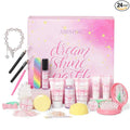 24 Day Beauty Care Advent Calendar, Makeup & Cosmetic Surprises, Birthday Gifts for Women Gift Sets, Cosmetics Gift Baskets for Women Teens Girlfriend Daughters Mothers Day Gifts