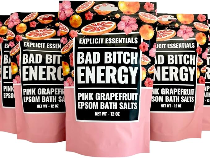 Explicit Essentials Bath Salts for Women, 12oz Tropical Refresher Epsom Salts