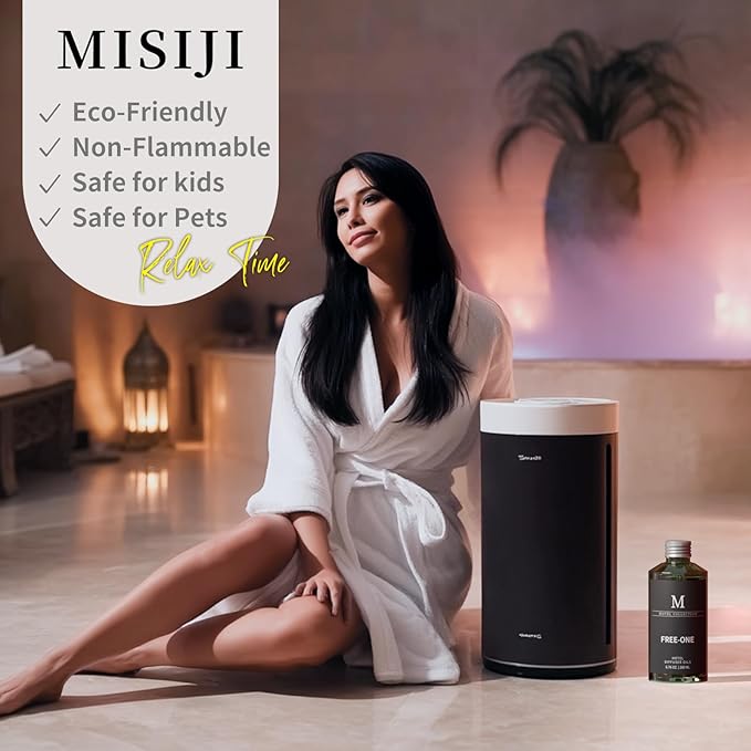 Hotel Scents Free One 6.76 Fl Oz (200 ml), Home Luxury Aroma,Hotel Fragrance Diffuser Oil,Hotel Diffuser Oil for Aromatherapy, Bigger Bottle, Bolder Aroma, Longer Lasting