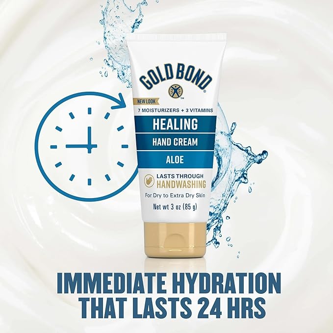 Gold Bond Ultimate Healing Hand Cream, 3 Ounces (Value Pack of 4)