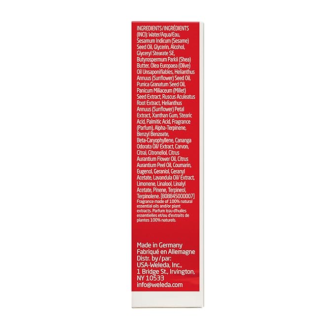 Weleda Regenerating Pomegranate Hand Cream, 1.7 Ounce