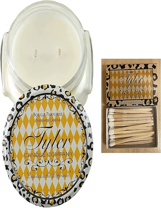 Tyler Diva Scented Candle, 22 oz (Diva (Pack of 4)) Includes a Match from Tyler Candle Company, Plus Stain Remover Pen