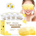 32Packs Steam Eye Mask, Heated Eye Mask for Sleeping, Warm Compress for Eyes, Self Heating Disposal Steam Mask for Home Sleep, Office, Spa, Travel Essentials Mothers Day Gifts (Chamomile)