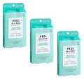 VOESH Pedi in a Box 4 Step Eucalyptus Energy Boost - 3 Pack, Pedicure Set, At-Home Pedicure, Spa Pedicure, Foot Soak, Foot Scrub, Pedicure Foot Spa