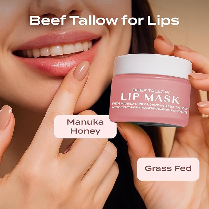 Body Restore Collagen Lip Mask – Mothers Day Gifts for Mom, Hydrating Lip Treatment, Birthday Gifts for Women, Self Care Spa Gifts – Unscented