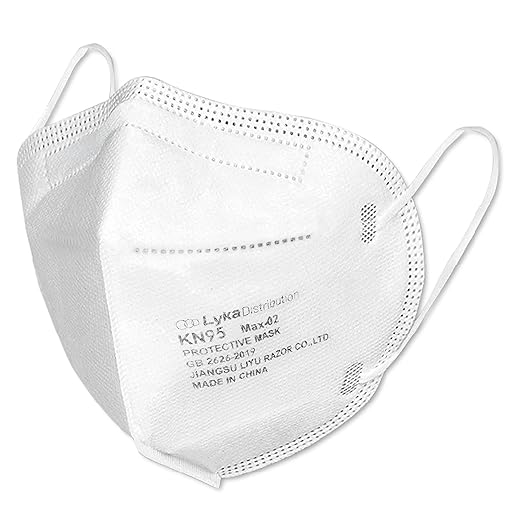 50 Pack White KN95 Face Masks for Adults and Kids - Kn95 Facemask Disposable - 5 Layer Breathable Face Mask for Dust Protection - Comfortable Elastic Ear Loop - Men & Women Every Day Non Medical Use