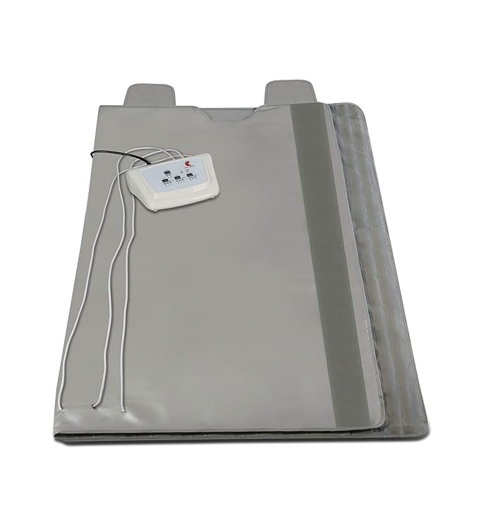 Weight Loss Far Infrared Professional Detox Therapy Sauna Blanket Far-Infrared, 3 Zones with Remote Control Home Beauty (1)