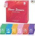 Shower Steamers Aromatherapy 24-Pack, Self Care Spa Gifts for Women, Stress Relief with Natural Essential Oils, Mothers Day Gifts for Mom Wife Her Adults, SPA Relaxation Gifts for Teachers