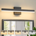 Black Bathroom Vanity Light 23.6 inch, 20W Dimmable 5CCT LED Modern Bathroom Light Fixture Over Mirror Hardwired- ETL Certificated