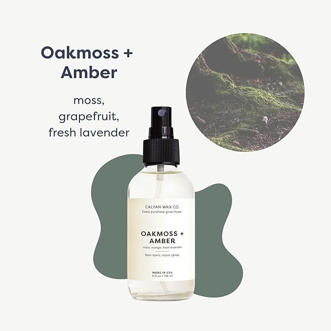 Oakmoss & Amber Room Spray, 4 fl oz