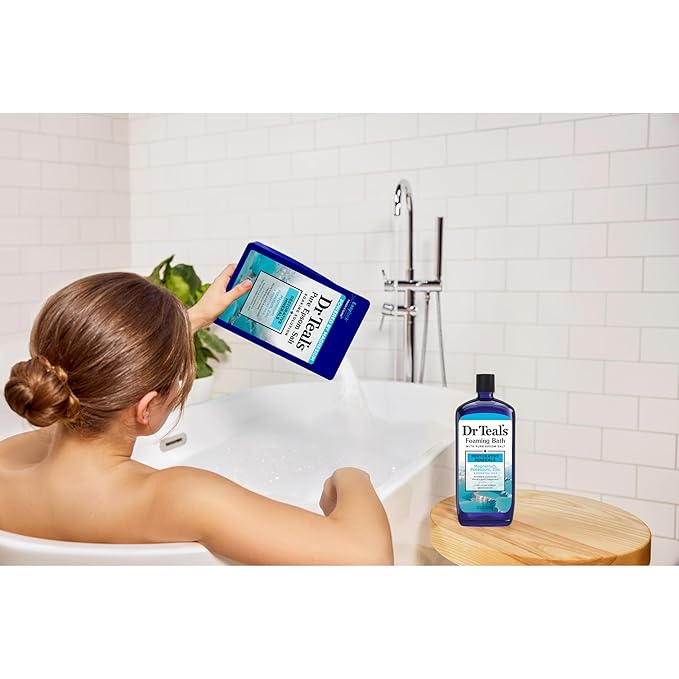 Dr Teal's Pure Epsom Salt,Restorative Minerals with Magnesium,Potassium & Zinc,3 lbs,(Pack of 2)