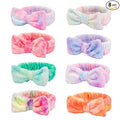 WSYUB Spa Headbands for Girls, Skincare Headband Kids,Headband for Washing Face, Makeup Headbands,Sleepover Party Headband for Teens,8pcs
