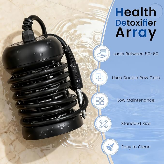 LeCuag Arrays for Foot Detox Machine, Stronger Ionic Foot Bath Arrays Compatible with Ionic Foot Bath Detox Machine