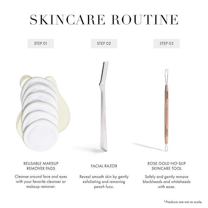 Tweezerman Rose Gold No Slip Skin Care Tool