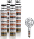 SR SUN RISE Shower Filter for Handheld Shower Head, 4 Pack Replacement Filters for Hard Water Remove Chlorine and Harmful Substances Only Fits SR SUN RISE Shower Head