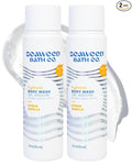 Seaweed Bath Co. Hydrate Body Wash - Citrus Vanilla | Foaming Shower Gel Cleanser with Natural Ingredients | Vegan, Paraben and Sulfate Free | For Women and Men | 12 oz (Pack of 2)