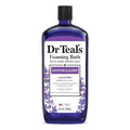 Dr Teal's Foaming Bath with Pure Epsom Salt, Soothe & Sleep with Lavender, 34 fl oz