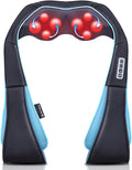 Mo Cuishle Shiatsu Neck Massager for Pain Relief – Deep Kneading Back Shoulder Massage with Heat – Ideal for Valentine’s Day, Christmas, Mother's Day, Father's Day, Gifts for Men Women Mom Dad Her Him