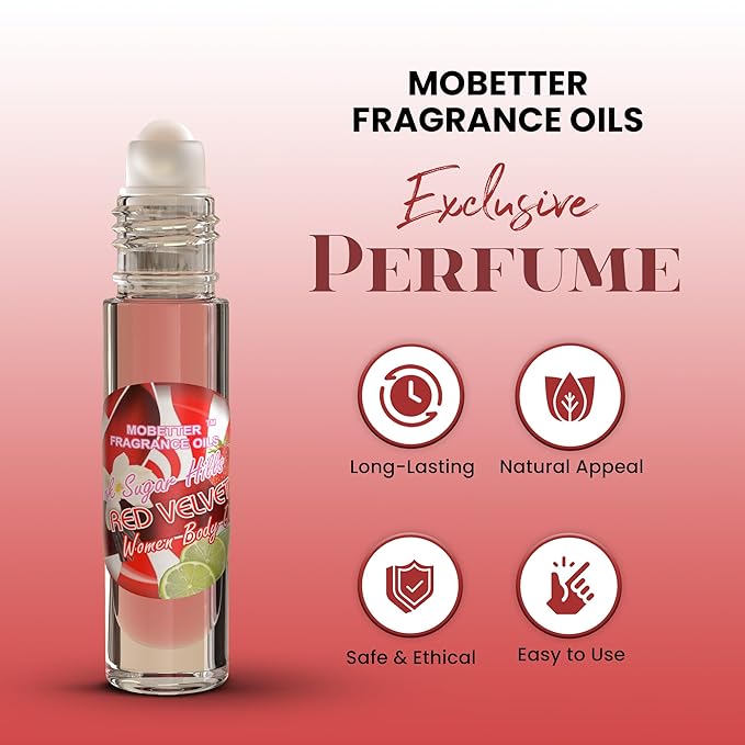 MOBETTER FRAGRANCE OILS Pink Sugar Red Velvet Perfume Body Oil for Women