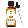 SVA Frankincense Essential Oil – 1 Fl Oz – 100% Natural Boswellia Serrata Oil - for Diffuser, Hair Care, Face, Skin Care, Aromatherapy, Scalp and Body Massage, Soap and Candle Making - with Dropper