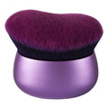 Extra Large Body Makeup Brush,75mm Wide-headed Body Coverage Applicator For Self Tanner, Leg Makeup &Body Blend for Tattoo Cover up Makeup, Oval Face&Back body makeup Brush Wet&Dry Use（Purple)