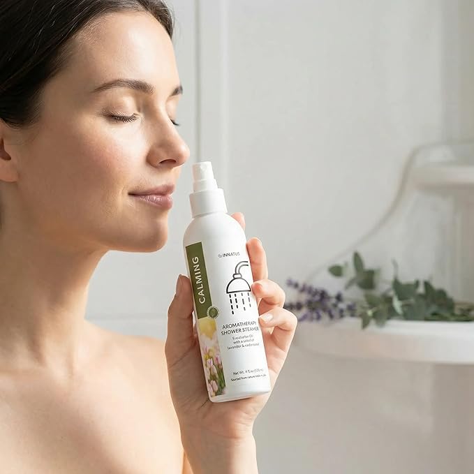 Soothing Eucalyptus Shower Spray – 4oz Aromatherapy Shower Steamer Mist for a Spa-Like Experience – Relieves Stress & Elevates Your Shower – All-Natural Essential Oils (Lavander)