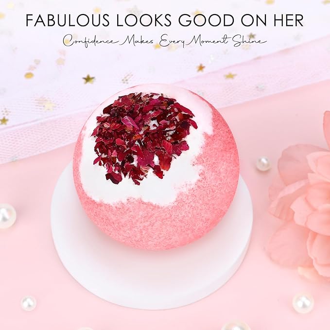 Birthday Gifts for Women Unique Happy Birthday Gifts Ideas for Her Pink Friendship Gift Box for Woman Present Baskets for Mom Gift Set for Daughter Sister Bestie Girlfriend Coworker Aunt Friend Female