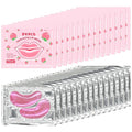 30 Pairs Lip Mask & Eye Mask,Under Eye Patches for Puffy Eyes,Moisturizing Spa Labial Lip Masks,Reducing Fine Lines,Bachelorette Party Favors,Bulk Gifts,Teacher Appreciation Gifts,Mothers Day Gifts