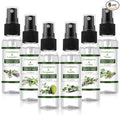 Frienda 6 Pack Eucalyptus Shower Spray with Essential Oils Portable Travel Eucalyptus Blends Mist Spray for Spa and Sauna Steam Room Aromatherapy for Women Teacher Staff Employee Thank You Gifts 2oz