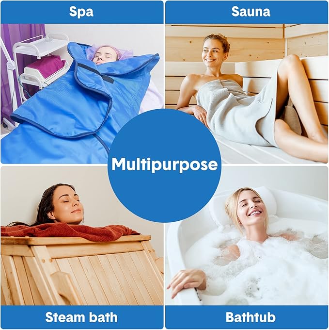 Mimorou 100 Pack Disposable Sauna Blanket Sauna Bag Liners Plastic Sheeting for Body Wrap 87 x 47 Inch Thicken Bag Infrared Blanket for Beauty Salon Spa Accessories