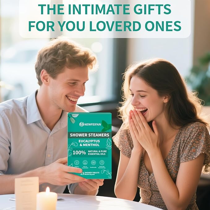 Shower Steamers Aromatherapy, 15 Pack Basket Set for Mothers Day Gifts for Mom, Organic Eucalyptus & Menthol Essential Oil, Spa Relaxing Gifts for Women & Men, Teacher Appreciation Gifts for Wife
