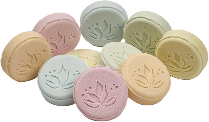 Laroma Aromatherapy Shower Steamers,10 Pack Shower Bombs for Men & Women, Made in The USA, 5 Essential Oil Blended Scents for Relaxation & Stress Relief