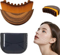 Lymphatic Contour Face Brush,Dry Lymphatic Contour Face Brush Soft Set,Lymphatic Drainage Massager for Face,Chin & Neck Relaxation,Portable Beauty Tool with Travel Case. Style B