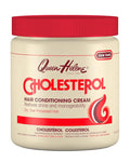Queen Helene Cholesterol Hair Conditioning Cream – Deep Repair Treatment for Dry, Damaged & Chemically Treated Hair | Moisture-Restoring Mask | 15 oz Jar | Deep Moisture