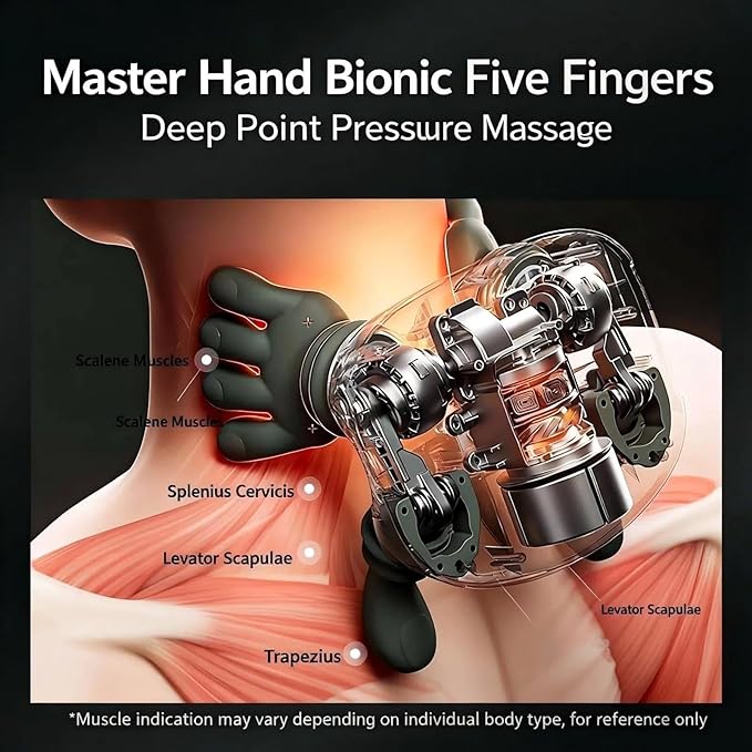 Cordless Neck Massager with Heat, 4D Bionic Shiatsu Neck and Shoulder Massager with Real Hand Kneading, Deep Tissue Back Massager for Home Office Travel, Gifts for Women Men(Green)