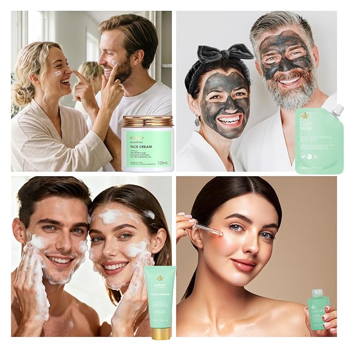 Mothers Day Gifts Basket for Mom, 32 Pcs Tea Tree Spa Gift Basket for Women & Men, Hydrating Face Skin Care Kit, Bath & Body Gift Basket Set, Self-Care Gift Set, Birthday, Anniversary