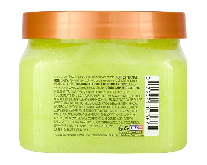 Tree Hut Rainbow Sherbet Shea Sugar Scrub, Exfoliating Body Scrub Removes Dead, Dry Skin for a Soft & Hydrated Feel, Nourishing Essential Body Care, 18 fl oz.