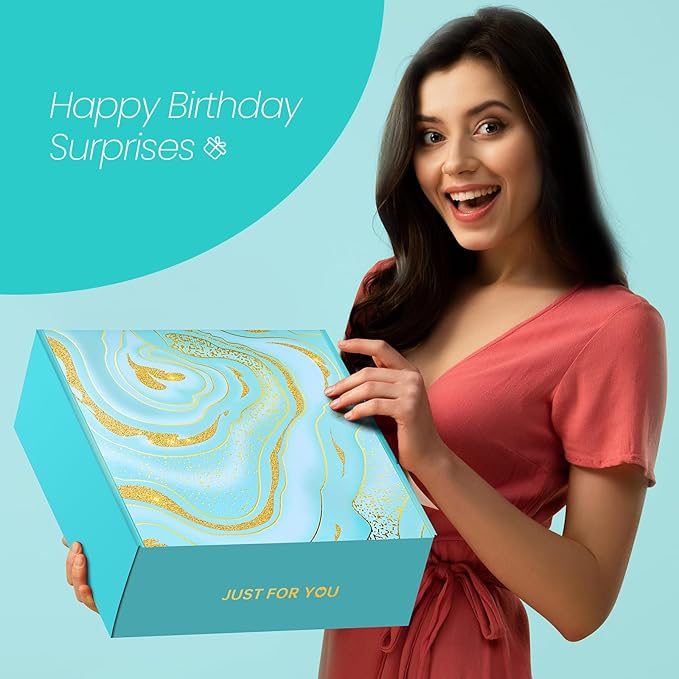 BodyRefresh Birthday Gifts for Women, Mothers Day Gifts for Mom Gift Baskets Self Care Package Gift Set Get Well Soon Gift for Her Happy Birthday Gift Ideas Spa Set for Wife Adult Grandma