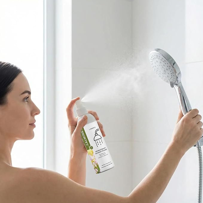 Soothing Eucalyptus Shower Spray – 4oz Aromatherapy Shower Steamer Mist for a Spa-Like Experience – Relieves Stress & Elevates Your Shower – All-Natural Essential Oils (Lavander)