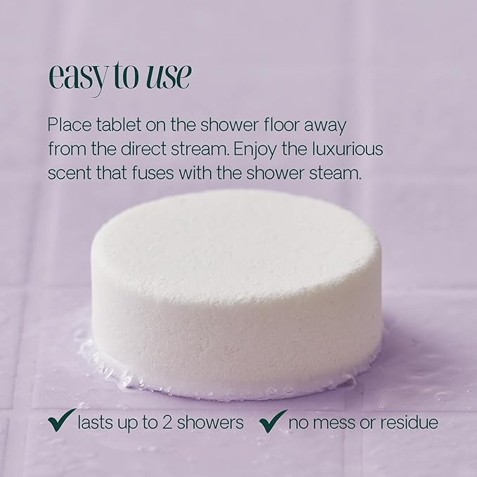 Shower Steamers Aromatherapy 10 Pack - Made in USA with Natural Essential Oils – Mother’s Day Gifts, Birthday Gifts for Women and Men, Stress Relief & Relaxation Self Care – Lavender