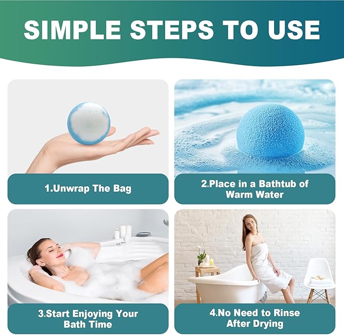 Bath Bombs Birthday Gifts for Women & Men Set, 12 Pack Handmade Natural Organic Bath Bomb with Shea Butter, Basket Set for Mothers Day Gifts for Mom, Spa Relaxing Self Care, Teacher Appreciation Gifts