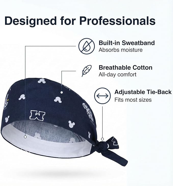 Cute Printed Working Cap for Women/Men