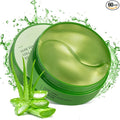 LAVONE Eye Mask - 30 Pairs Aloe Under Eye Patches Skin Care Products - Eye Masks Skincare for Dark Circles and Puffiness, Reduce Wrinkles, Eye Bags and Fine Lines, for Women and Man - Green