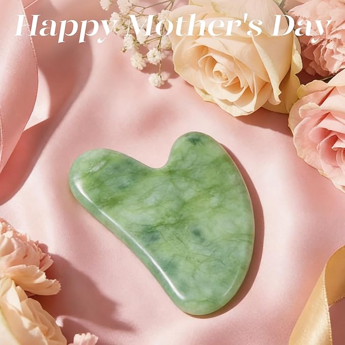 huefull Gua Sha Facial Tool for Face and Body, Gua Sha for Self Care, Guasha Tool Tensions Relief and Reducing Puffiness,Self Care Gifts for Woman/Men, Skin Gifts