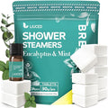 14+1 Shower Steamers - 14 Pack Eucalyptus & Mint Shower Bombs Aromatherapy and 5ml Natural Eucalyptus Essential Oils, Eucalyptus for Shower, Sinus Relief, Mothers Day Gifts for Mom Wife