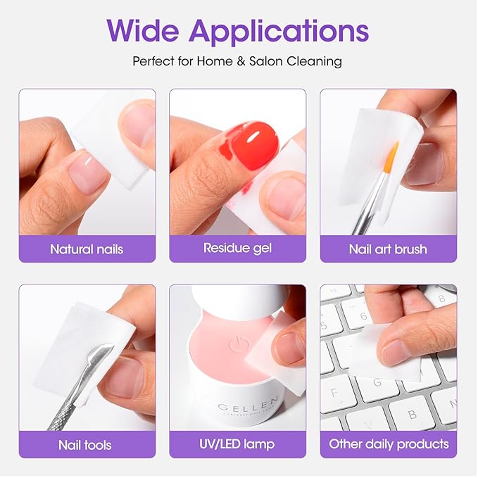 Gellen 473ml/16oz Slip Solution for Polygel Nails with Nail Brush, Pump Bottle Design Polygel Solution, Anti-stick Liquid for Poly Extension Gel & Nail Cleanser in a Bottle, Home Salon Cleaning Liquid